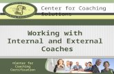 Working With Internal and External Coaches