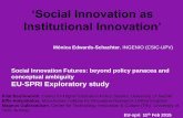 Edwards schachter social innovation as institutional innovation