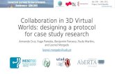 iLRN 2015 Prague - Collaboration in 3D Virtual Worlds: designing a protocol for case study research