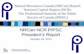 FINAL NRCan Branch PIPSC President Report January 18 2011