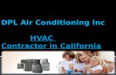 HVAC contractor in california