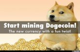 Start mining Dogecoin!