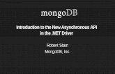 Introduction to the New Asynchronous API in the .NET Driver