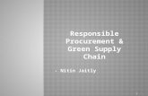 Responsible Procurement & Green Supply Chain