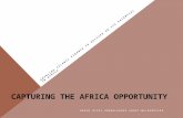 Capturing the Africa Opportunity