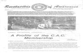 Cosmic Awareness 1980-35: A Profile of the CAC Membership