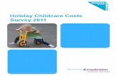 Holiday childcare costs survey 2011