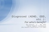 Diagnosed (ADHD, ODD, etc