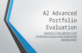 A2 Advanced Portfolio Evaluation Question 2