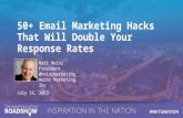 50+ Email Marketing Hacks That Will Double Your Response Rates