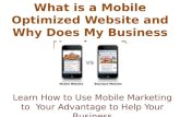If you website is not mobile ready, You can loose your search engine position