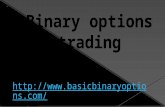 Binary options trading.1