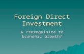 Brad faber-outline foreign direct investment