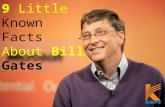 9 little known facts about bill gates