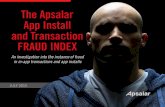 Apsalar Advertising Click Fraud and IAP Fraud Index for Apps