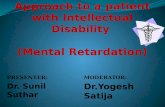 Intellectual disability by dr sunil