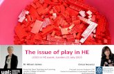 The issue of play in HE Dr Alison James and Chrissi Nerantzi