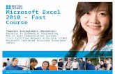 Microsoft Excel 2010 - Fast Course v2