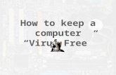 How to Avoid Getting Malware on your Computer