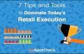 7 Tips & Tools to Dominate Today's Retail Execution
