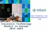 Insurance Technology Market in Europe 2015-2019