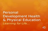 Personal development health & physical education wiki ppt