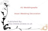 Asian Wedding Decoration | Wedding Stage Decoration