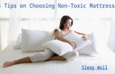 5 tips on choosing non toxic mattresses