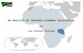 Analysis of Tanzania Economic Development