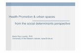 Health promotion urban spaces paz.ppt