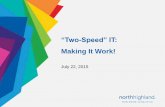 Two-Speed IT: Making It Work!