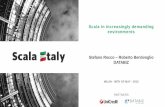 Scala in increasingly demanding environments - DATABIZ