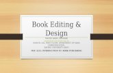 Book Editing & Design