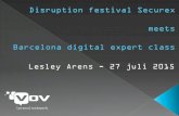 Disruption festival securex