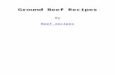 Ground beef recipes
