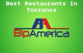 Best Restaurants In Torrance