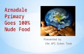 100% Nude Food at Armadale Primary School
