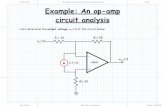 Example an op amp circuit analysis lecture