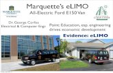 Marquette's All-Electric Ford E150 Van