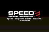 Speed Entertainment profile - Updated July 2015