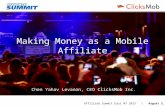 Making Money as a Mobile Affiliate