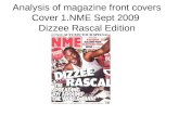 ANALYSIS NME DIZZEE FRONT COVER
