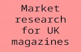Market research for uk magazines bb