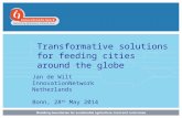 Transformative solutions for feeding people around the globe