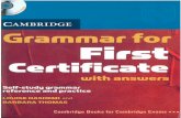 Grammar for first certificate