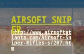 Airsoft sniper