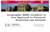 Geographic XBRL Linkbase: A new Approach to Financial Reporting and Analysis - 12th CONTECSI 34th WCARS