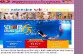 hair extension sale in Germany