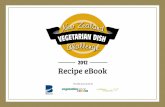 FREE BOOK 262 :: New Zealand Vegetarian Dish Challenge 2012 Recipe Cookbook