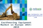 Earthmoving Equipment Market in Europe 2015-2019